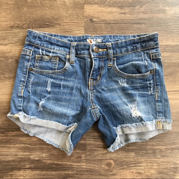 Target Distressed Denim Shorts 